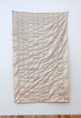 Navid Nuur, Personal Proposal for a Study, 2012, textile.